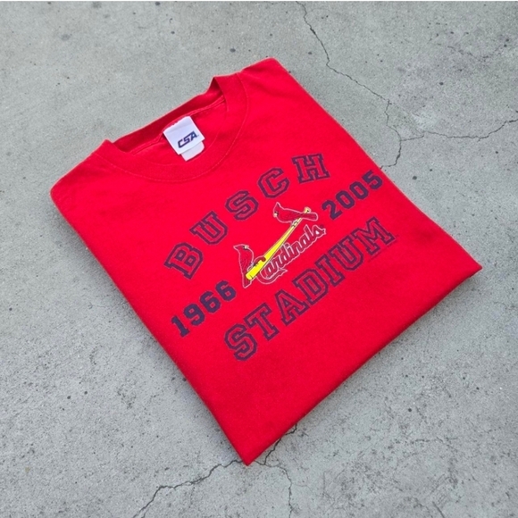 VTG St louis cardinals Size XL Red 2005 Vintage graphic print t shirt - Picture 1 of 5